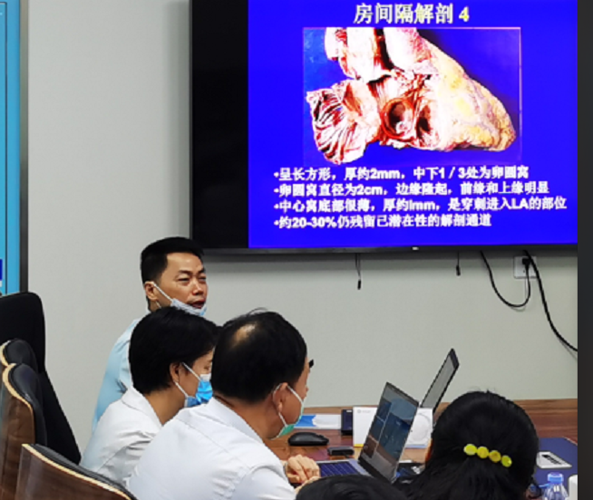 随后,广东省人民医院心内科方咸宏教授细致地为大家讲解了房间隔穿刺